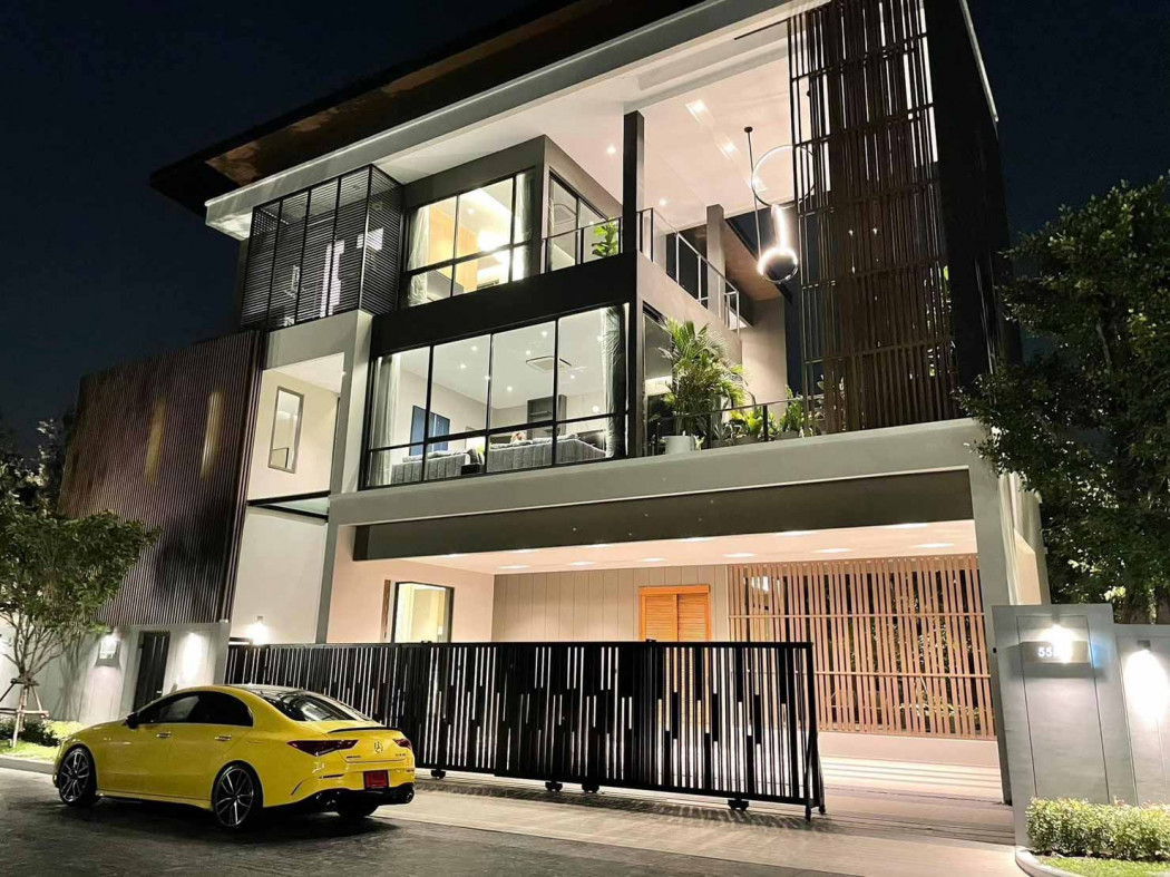 For SaleHouse : ขาย บ้านเดี่ยว Pool Villa โครงการ The Gentry วิภาวดี 5 นอน 7 น้ำ 136.9 ตรว 3 ชั้น build-in ทั้งหลัง