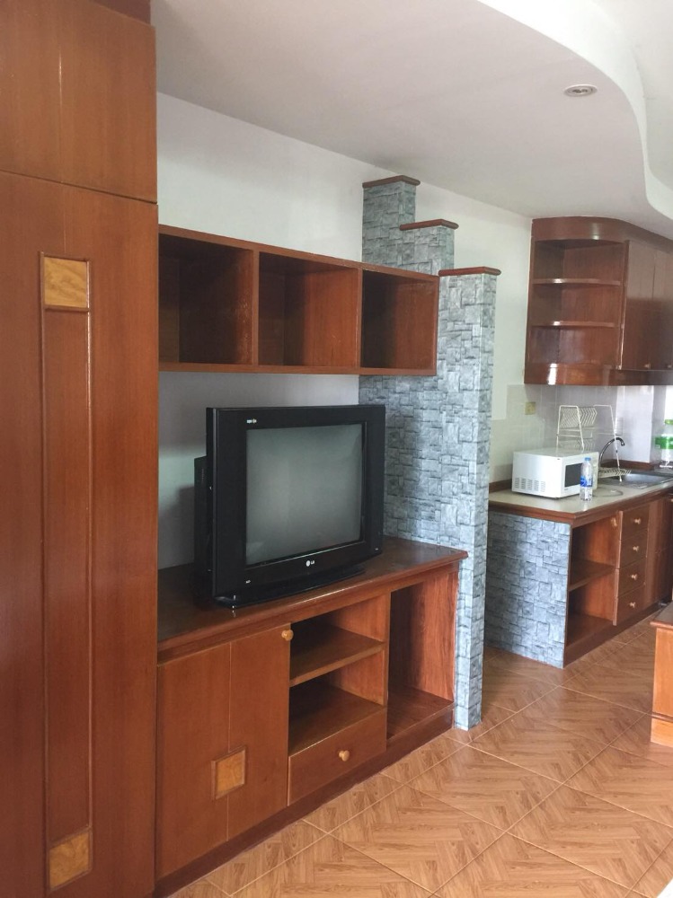 For RentCondoThaphra, Talat Phlu, Wutthakat : Condo for rent at Piamrak Residence Tha Phra, ready to move in, beautiful built-in, near The Mall Tha Phra, near BTS Talat Phlu