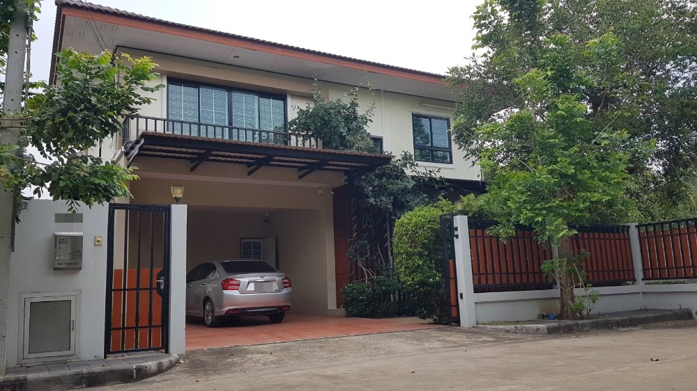 For SaleHouseNakhon Pathom : Sell ​​/ rent a single house, The Privacy, Phutthamonthon Sai 7, Nakhon Pathom, corner house, next to a natural garden