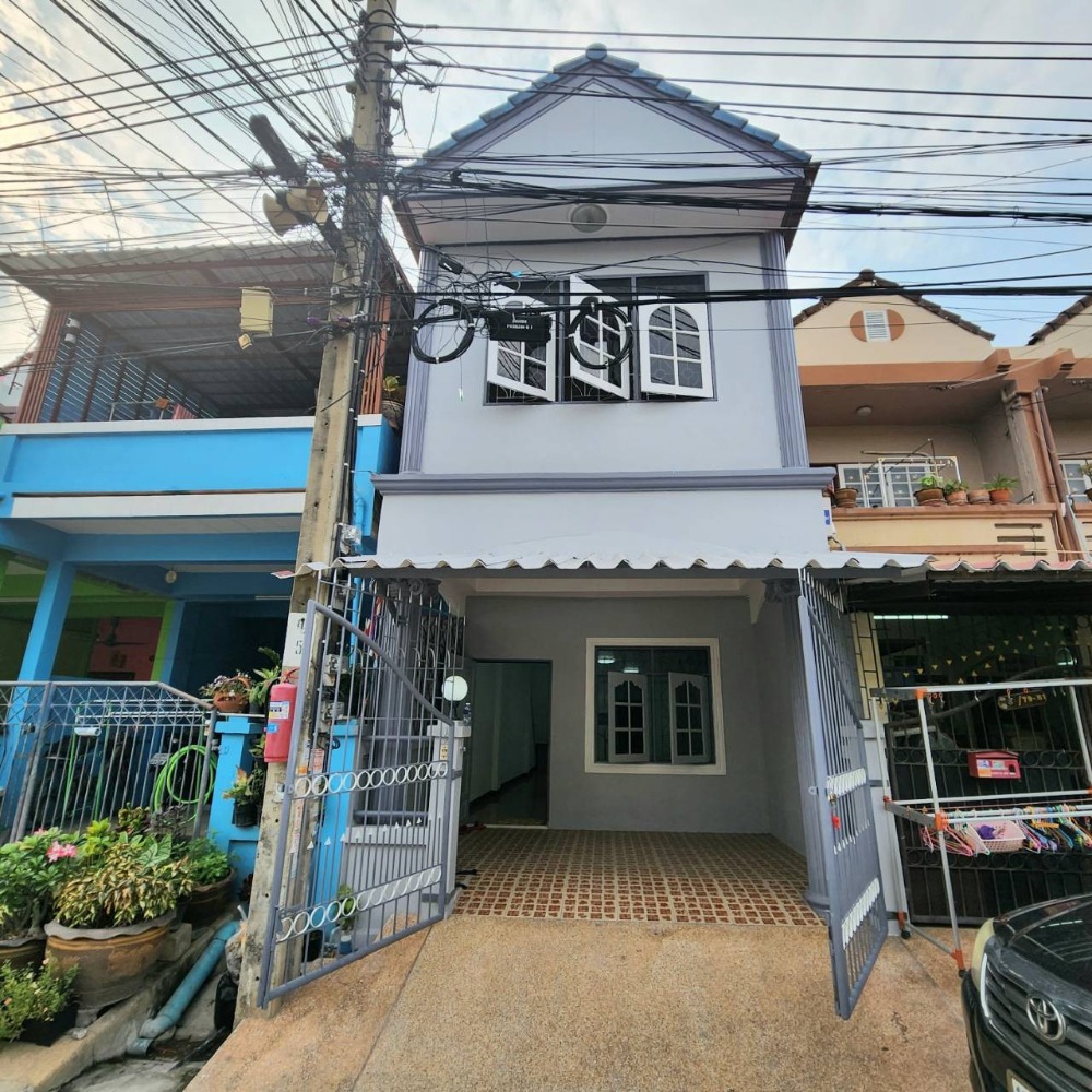 ขายทาวน์โฮมนนทบุรี บางใหญ่ บางบัวทอง : 💥ขายด่วน ทาวน์โฮม Renovate 100%บุษบาวิลล์ ท่าอิฐ ใกล้ MRT 2 สถานี ใกล้ถนนราชพฤกษ์ ถนนรัตนธิเบศ💥