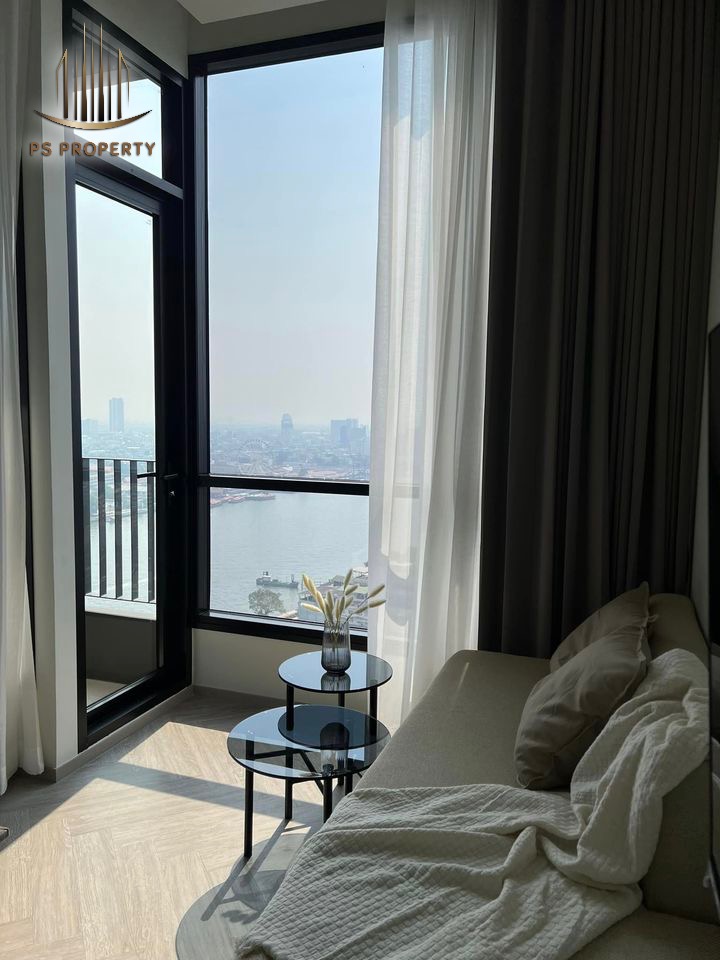 For RentCondoWongwianyai, Charoennakor : For rent 🦋 Chapter Charoennakhon - Riverside 🦋 Condo near the river. Asiatique view 🎡 ready to move!! Line: @psproperty