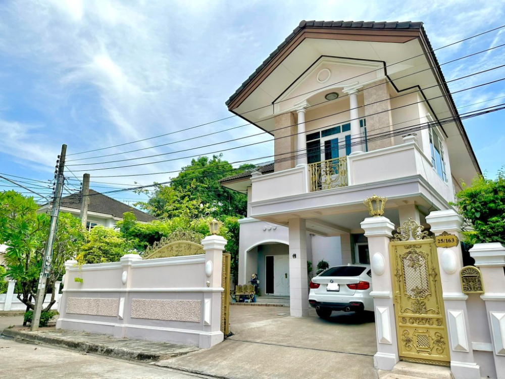 For SaleHouseRama 2, Bang Khun Thian : House for sale Nanthawan Village, Rama 2 🔥 [BEST DEAL] 🔥 Project by Land and Houses, corner plot, 280 square meters.