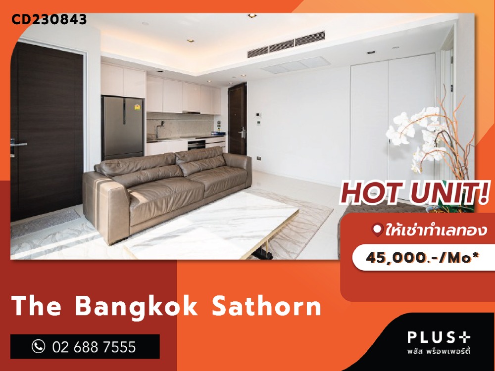 For RentCondoSathorn, Narathiwat : The Bangkok Sathorn, Perfectly located on Sathorn Road and near BTS Surasak