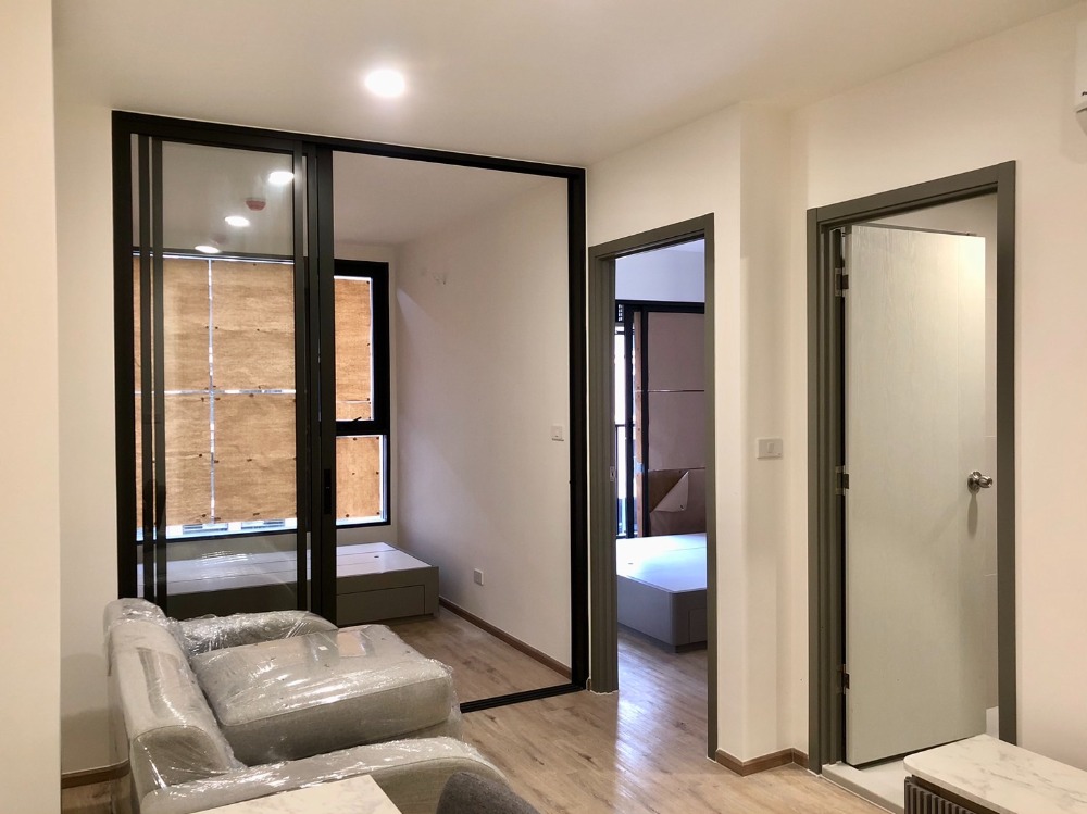 For SaleCondoChaengwatana, Muangthong : 2 bedrooms, 1 bathroom, new project, ready to move in, near Kasetsart University, Bang Khen