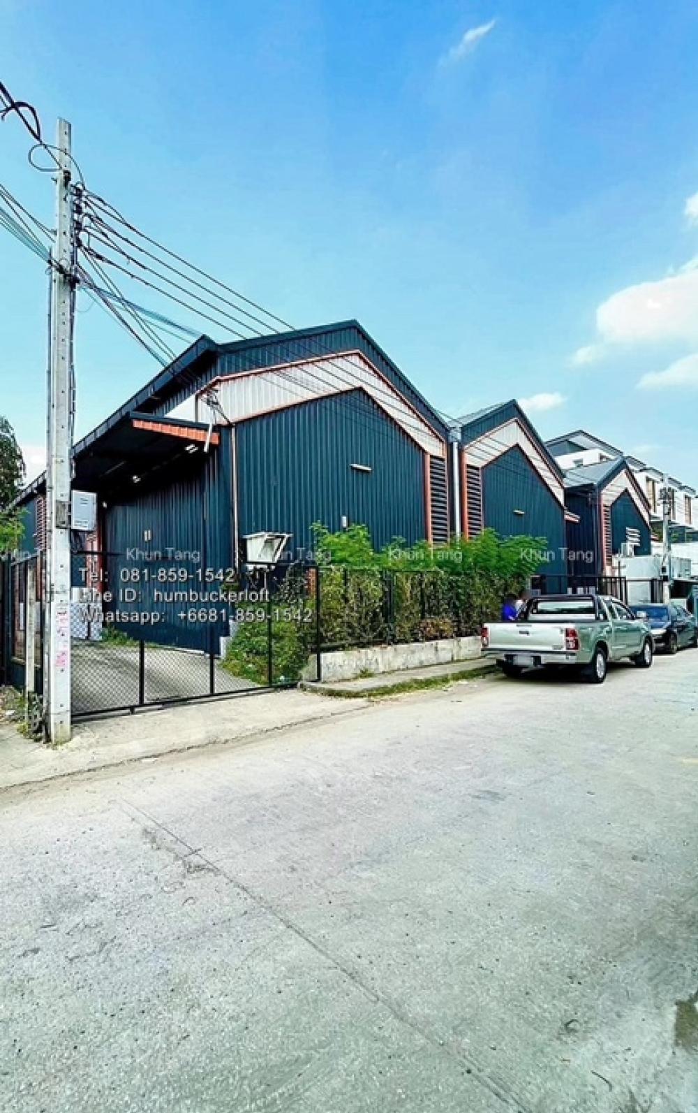 For RentWarehouseKaset Nawamin,Ladplakao : Warehouse/ office building for rent, Soi Satri Witthaya 29