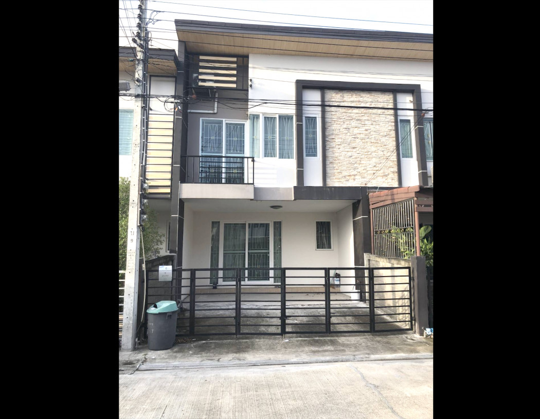 For SaleTownhouseRama 2, Bang Khun Thian : Sell Townhome Gusto Rama 2  132sq m. 22.6 sq w. 4 bedrooms, 3 bathrooms, excellent condition. CCB