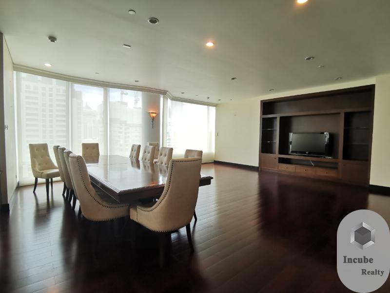 For RentCondoWitthayu, Chidlom, Langsuan, Ploenchit : For Rent The Park Chidlom 3 Bedroom 4 Bathroom 287 sqm