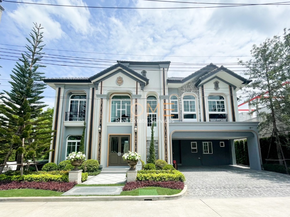 For SaleHouseBangna, Bearing, Lasalle : Single house The Grand Lux Bangna - Suanluang / 4 bedrooms (for sale), The Grand Lux Bangna - Suanluang / Detached House 4 Bedrooms (FOR SALE) CJ175