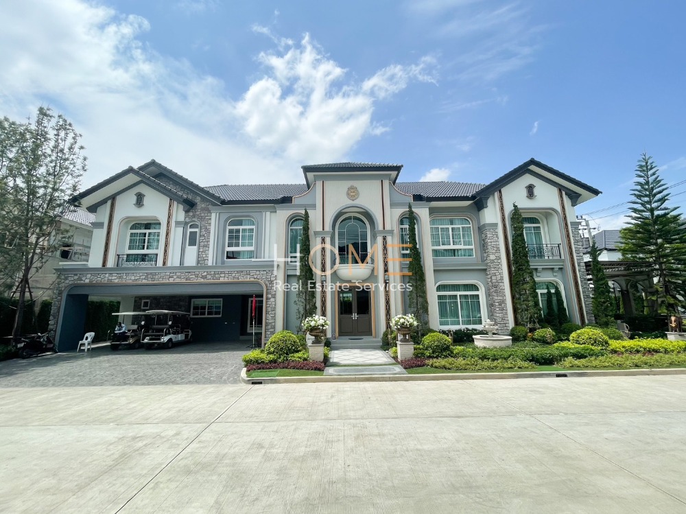 For SaleHouseBangna, Bearing, Lasalle : Single house The Grand Lux Bangna - Suanluang / 6 bedrooms (for sale), The Grand Lux Bangna - Suanluang / Detached House 6 Bedrooms (FOR SALE) CJ177