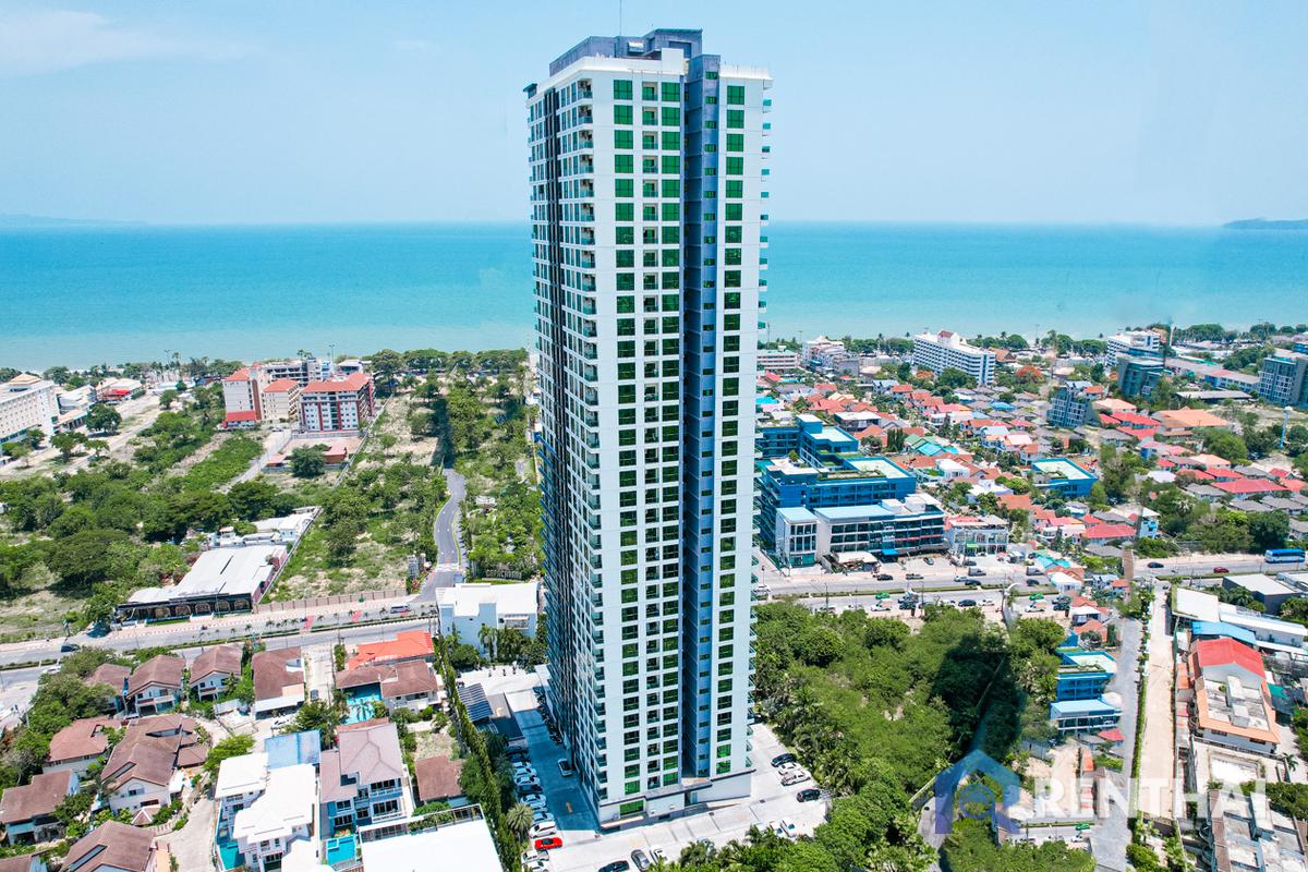 ขายคอนโดพัทยา บางแสน ชลบุรี สัตหีบ : ขายคอนโดใกล้หาดจอมเทียน Dusit Grand Condo View 1 ห้องนอน วิวทะเลชั้นสูง