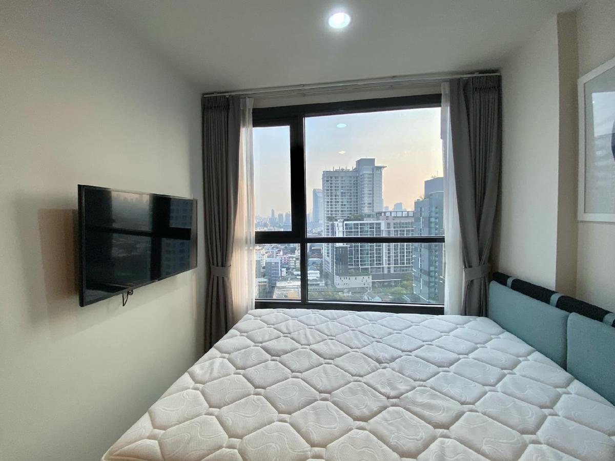 For RentCondoRatchadapisek, Huaikwang, Suttisan : XT Huaikhwang 1Bedroom low floor with garden view