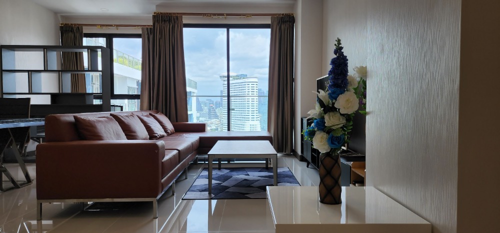 For RentCondoWongwianyai, Charoennakor : 🔥🔥Urgent for rent ‼️ Ready to move in (2 bedrooms, 108.5 sq m.) Supalai Premier Charoen Nakhon Condo 🟠#MY2409_238