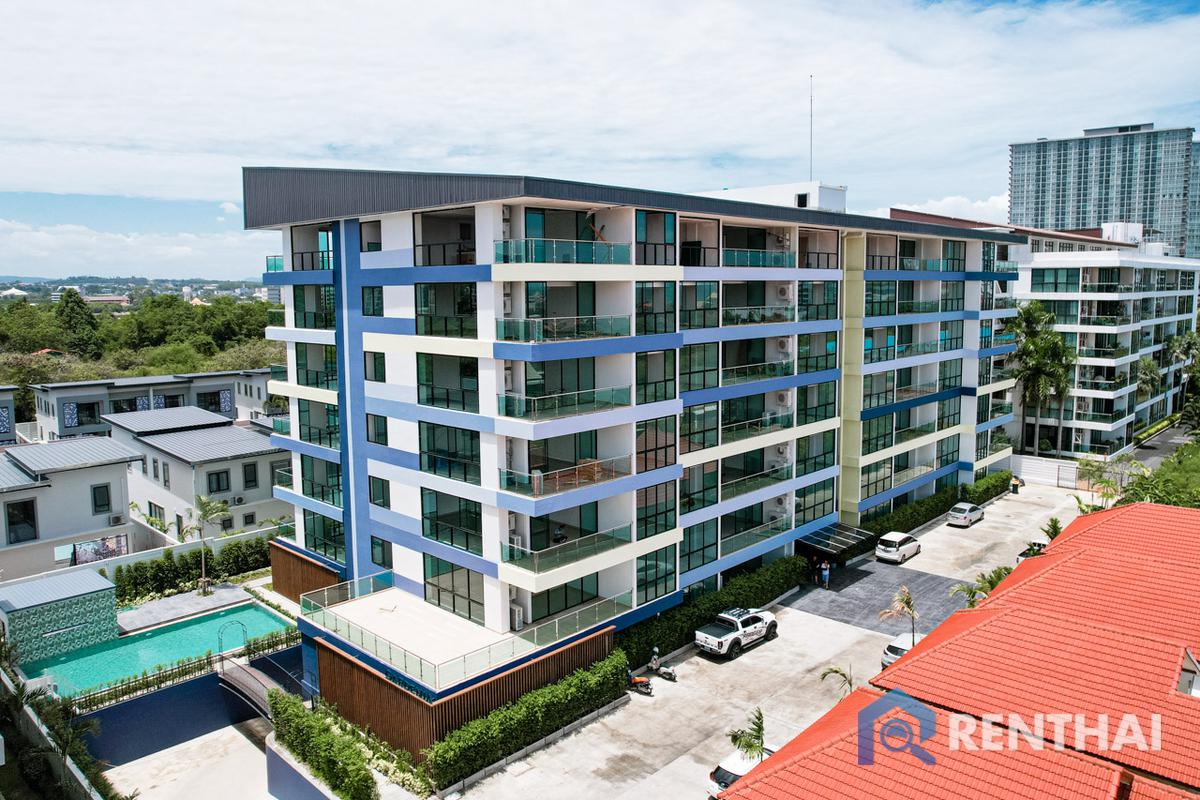 For SaleCondoPattaya, Bangsaen, Chonburi : For sale condo 2 bedrooms at Gardenia Pattaya