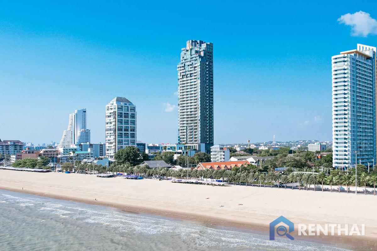 For SaleCondoPattaya, Bangsaen, Chonburi : Sale Condominium Beachfront  jomtien 1 bedroom sea view