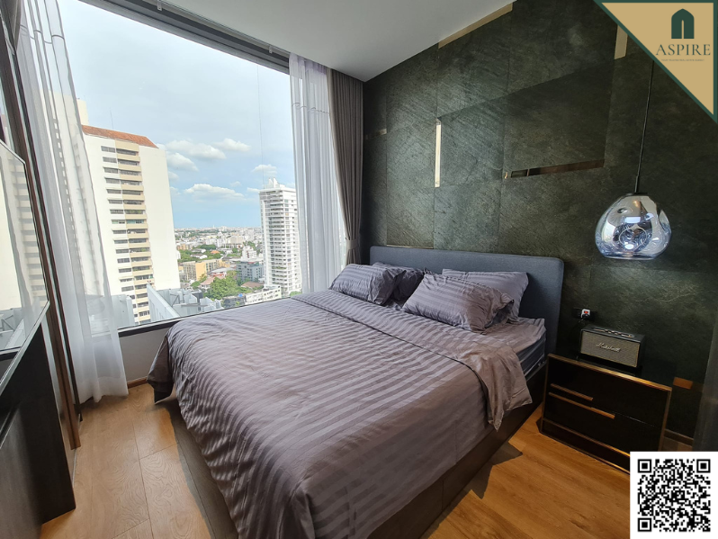 For RentCondoSukhumvit, Asoke, Thonglor : [For Rent] Condo 2-Bedroom, Luxury Modern Japanese Style, The Fine Bangkok Thonglor-Ekkamai, Near BTS Ekkamai