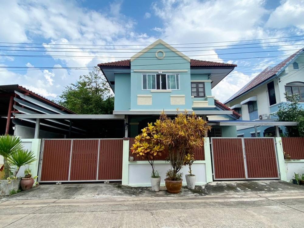 For SaleHouseNawamin, Ramindra : 2-storey detached house for sale, Sriwimon Ville Village, Sai Mai 74, near Sai Mai Hospital