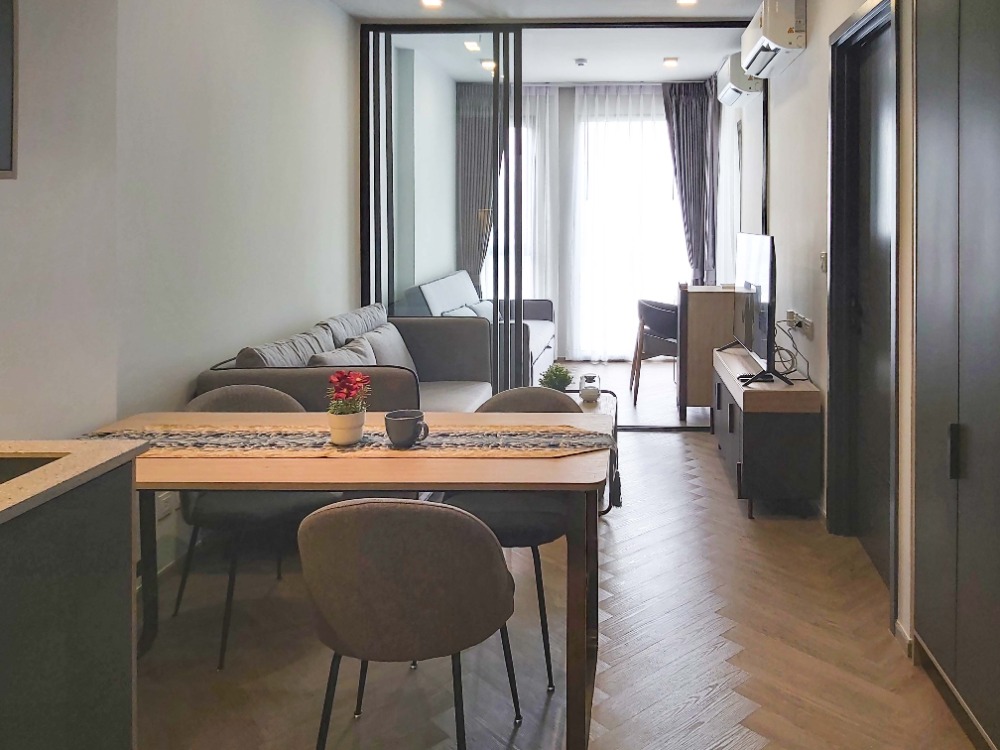 For RentCondoSiam Paragon ,Chulalongkorn,Samyan : For rent, Chapter Chula-Samyan, 16th floor, fully furnished + electrical appliances, 45 sq m. (1 Bed Plus) on the Mahanakhon side.