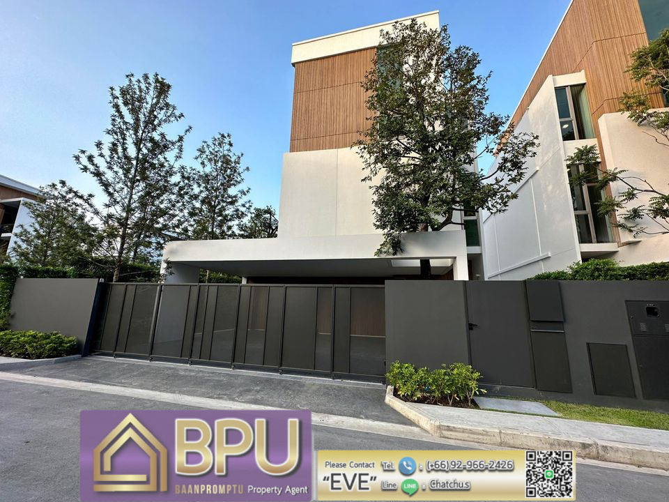 ให้เช่าบ้านพัฒนาการ ศรีนครินทร์ : ** 3 Bedrooms Luxury Single House for Rent ** Vive Rama 9 Near Wellington int.school