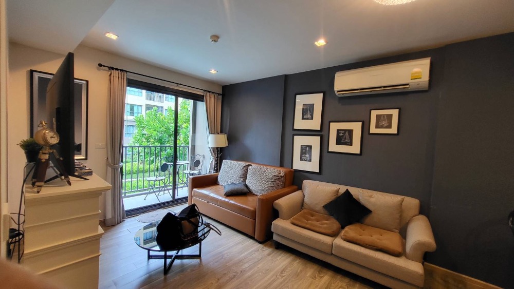 For SaleCondoCha-am Phetchaburi : Rain Cha-am-Hua Hin Condo of Sansiri, the condo is next to the Regent Cha-am Hotel, beautifully decorated room, on the very cover, 2 bedrooms, 2 bathrooms, area 61 sq m.