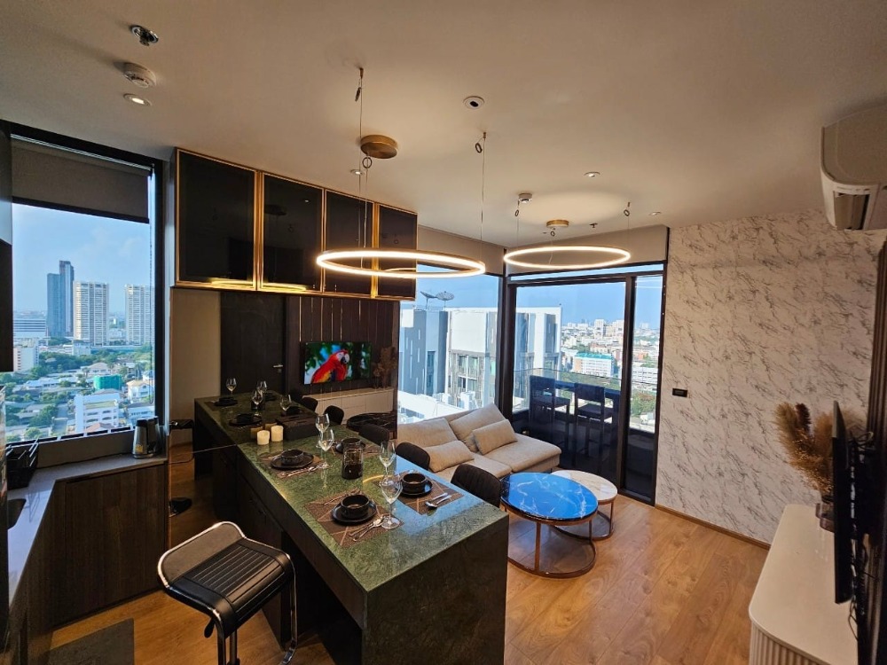 For RentCondoSukhumvit, Asoke, Thonglor : +++ Urgent rent +++ The Fine Bangkok Ekkamai-Thonglor *** 2 bedrooms, 56 sq m, ready to move in!!!