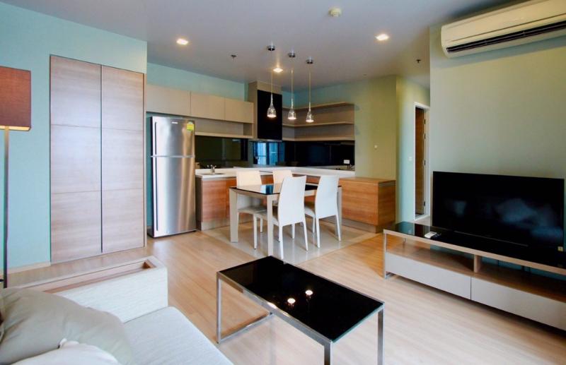 For RentCondoOnnut, Udomsuk : For Rent Rhythm Sukhumvit 50 2 Bedroom 2 Bathroom 65 sqm