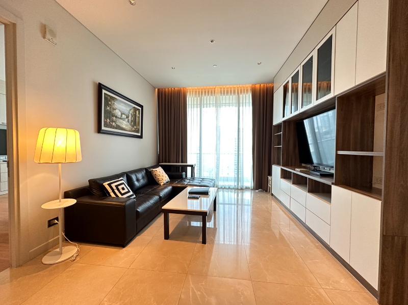 For RentCondoWitthayu, Chidlom, Langsuan, Ploenchit : For Rent Sindhorn Residence 2 Bedroom 2 Bathroom 112 sqm