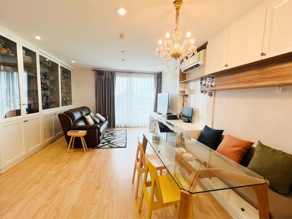 For SaleCondoSukhumvit, Asoke, Thonglor : Sell RHYTHM Sukhumvit 42, 2 bedrooms, 78 sq m. 27th floor, fully furnished, ready to move in. never leased.