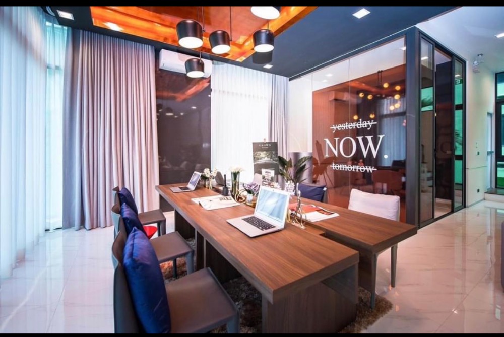 For SaleHome OfficeRama9, Petchburi, RCA : ✨ 👍For sale luxury home office with lift