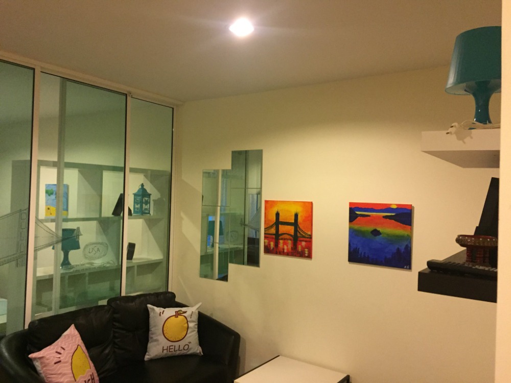 For RentCondoRattanathibet, Sanambinna : Fully furnished condo next to MRT purple line civic center station Nontaburi ready to move in