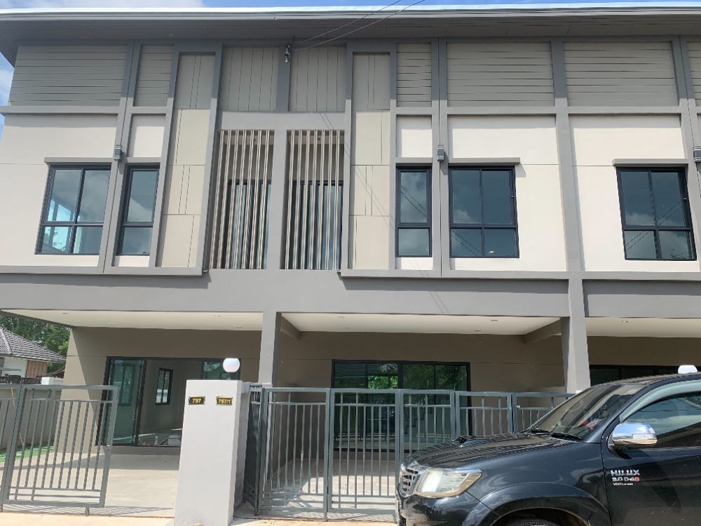 For SaleHouseKhon Kaen : 💥 Urgent sale!! ✦ Townhome in Khon Kaen City ✦ New two-storey house in the heart of Khon Kaen city, buy a house with air conditioner in every room 🔥 #HF305