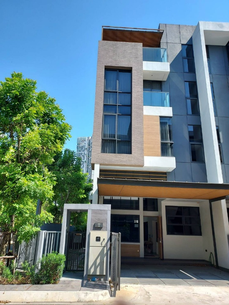 For SaleHouseRama3 (Riverside),Satupadit : For sale Baan 365 Rama 3 new townhome (865/18)