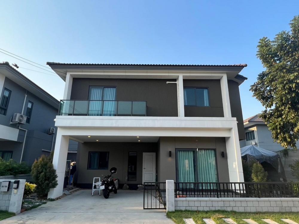 For SaleHouseNonthaburi, Bang Yai, Bangbuathong : 2-story detached house for sale, Centro Bang Yai Village, area size 51 sq m., usable area 190 sq m.