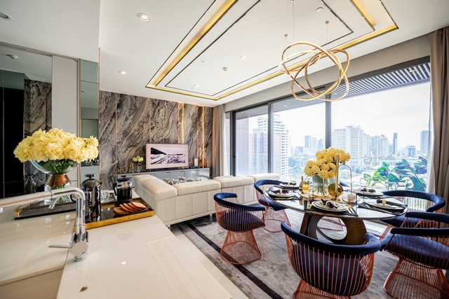 For RentCondoSukhumvit, Asoke, Thonglor : Luxury 2 bedroom condo for rent at Vittorio Sukhumvit 39, near BTS Phrom Phong