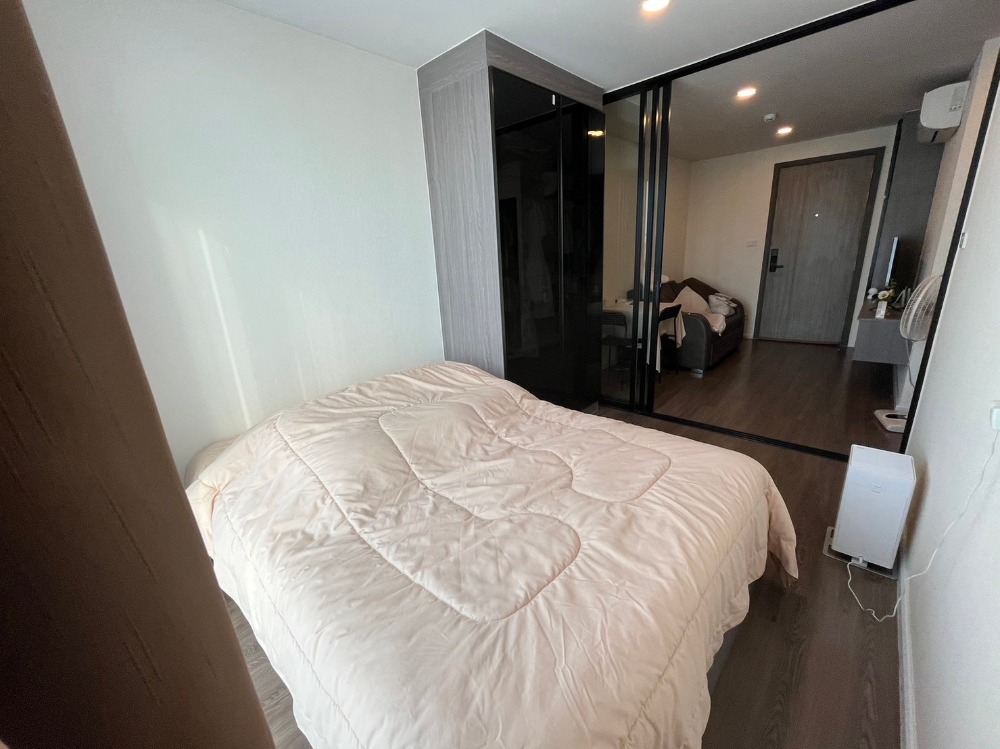 For RentCondoRatchadapisek, Huaikwang, Suttisan : 🔥For rent urgently 🔥Condo The Origin Ratchada-Lat Phrao, 1 bedroom, size 28 sq m., 7th floor, south balcony, auspicious number room, Mu line, don't miss it, close to MRT Lat Phrao, blue-yellow line, only 10 meters to the BTS!!