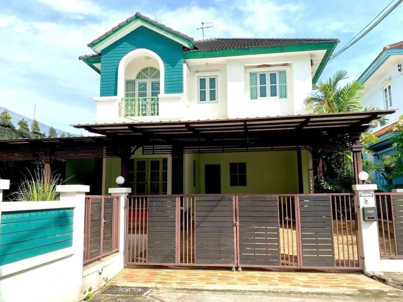 For SaleHouseMin Buri, Romklao : BB213 House for sale Vararom Minburi, Soi Rat Uthit 16