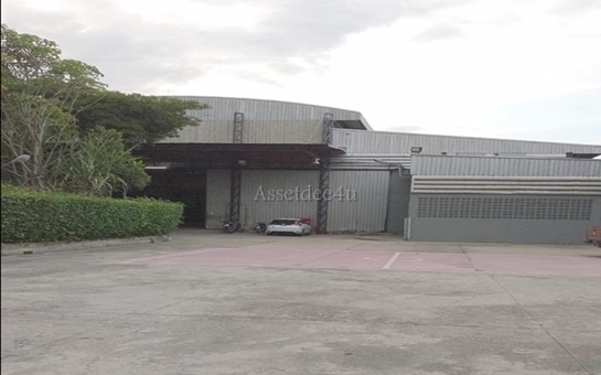 For RentFactoryNonthaburi, Bang Yai, Bangbuathong : Factory for rent, 2,356 square meters, with a room for workers The purple area has Ror.4 certificate in Bang Bua Thong area, Nonthaburi province.