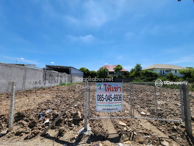 For RentLandNawamin, Ramindra : Land for rent in Phaholyothin 48, making a warehouse, storage, garage, size 200 square wah. Filled up, 30k/month, Bangkok