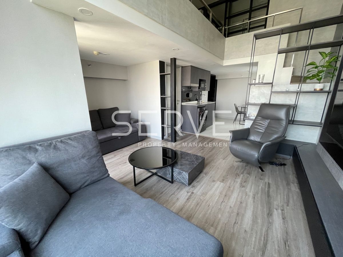 For RentCondoSathorn, Narathiwat : 🔥Hot Price 42K🔥 - Duplex 1 Bed 1 Work Room Nice view & Nice Decorate Good Location BTS Chong Nonsi 600 m. at Knightsbridge Prime Sathorn Condo / For Rent