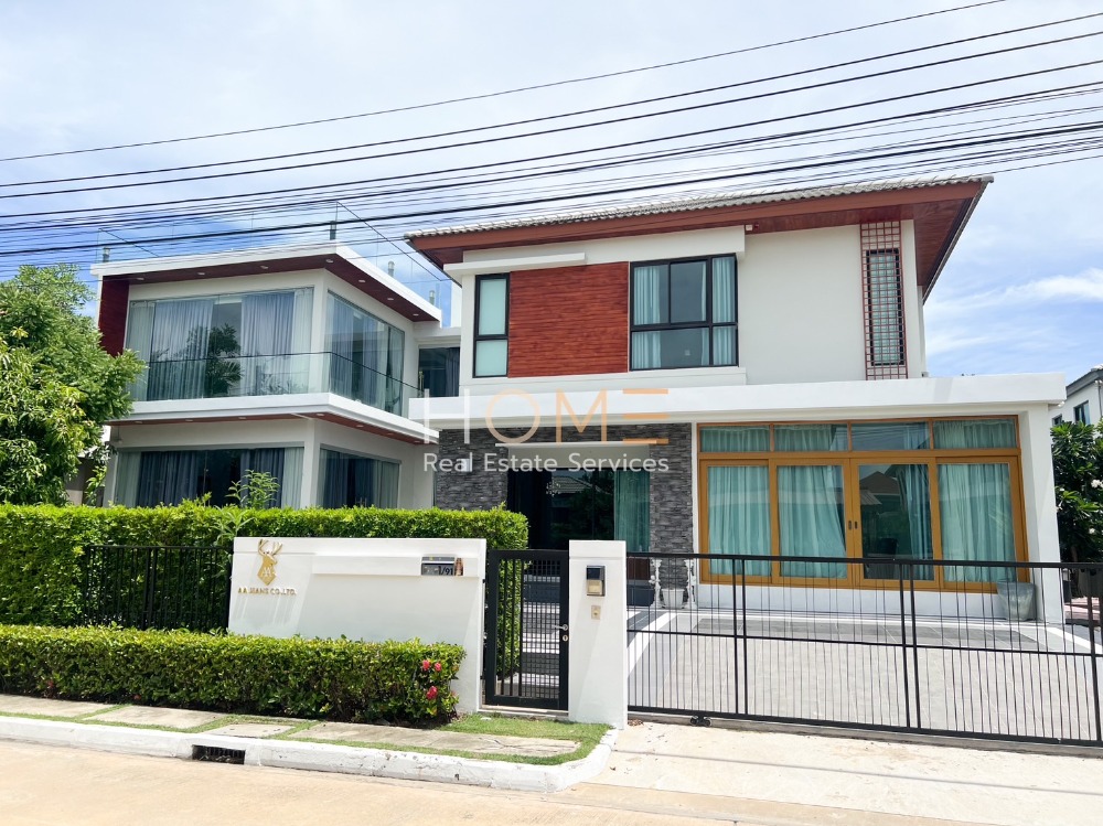 For SaleHouseRama 2, Bang Khun Thian : Manthana Rama 2 - Thiantale / 4 Bedrooms (Sale), Manthana Rama 2 - Thiantale / 4 Bedrooms (SALE) PUP197.