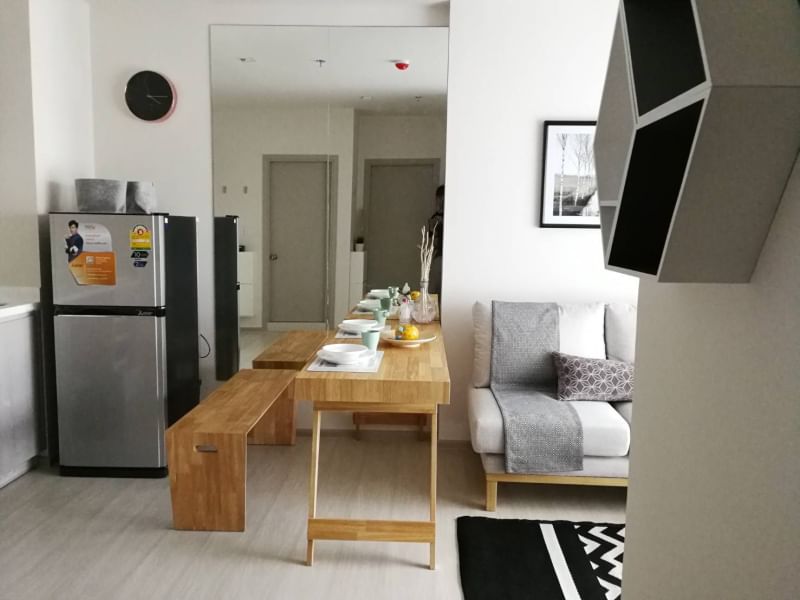 For SaleCondoOnnut, Udomsuk : Sale with tenant, Life Sukhumvit 48, Building S, 10th floor, size 49 square meters, 2 bedrooms, 1 bathroom, ready to move in, 5.7 million baht.