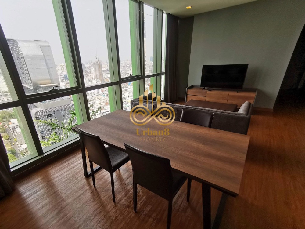 For RentCondoRatchathewi,Phayathai : 68 sq m, 38th floor, Two bedroom, 400 meters walk to Paragon, BTS Phaya Thai, near BTS Ratchathewi, only 300 meters., private lift, city view, 30,000 baht @Wish Signature