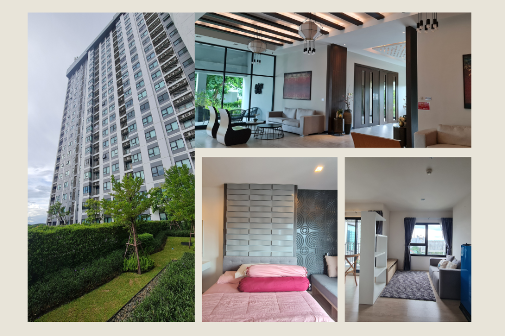 For SaleCondoChiang Mai : Sell ​​Escent Condo Chiangmai, 14th floor, Doi Suthep view, garden view