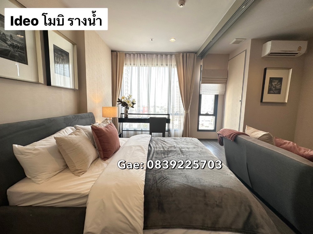 For SaleCondoRatchathewi,Phayathai : Location Medical Hub, medical center, Condo IDEO Mobi Rangnam 1Bed 5.XX Fully furnished! Free furniture, free transfer!