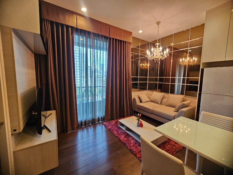 For RentCondoRama9, Petchburi, RCA : For Rent Q Asoke 2 Bedroom 2 Bathroom 50 sqm