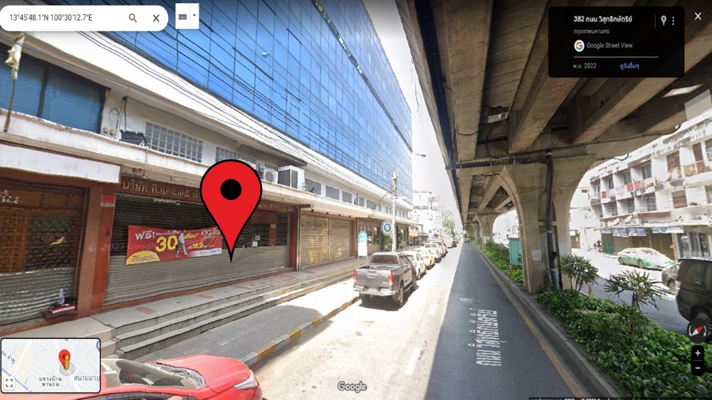 For SaleOfficeRama 8, Samsen, Ratchawat : office building for sale Near the Purple Line BTS, Bang Khun Phrom, next to Rama VIII Road, Wisutkasat before reaching Bang Khun Phrom intersection Sell ​​as appraised price