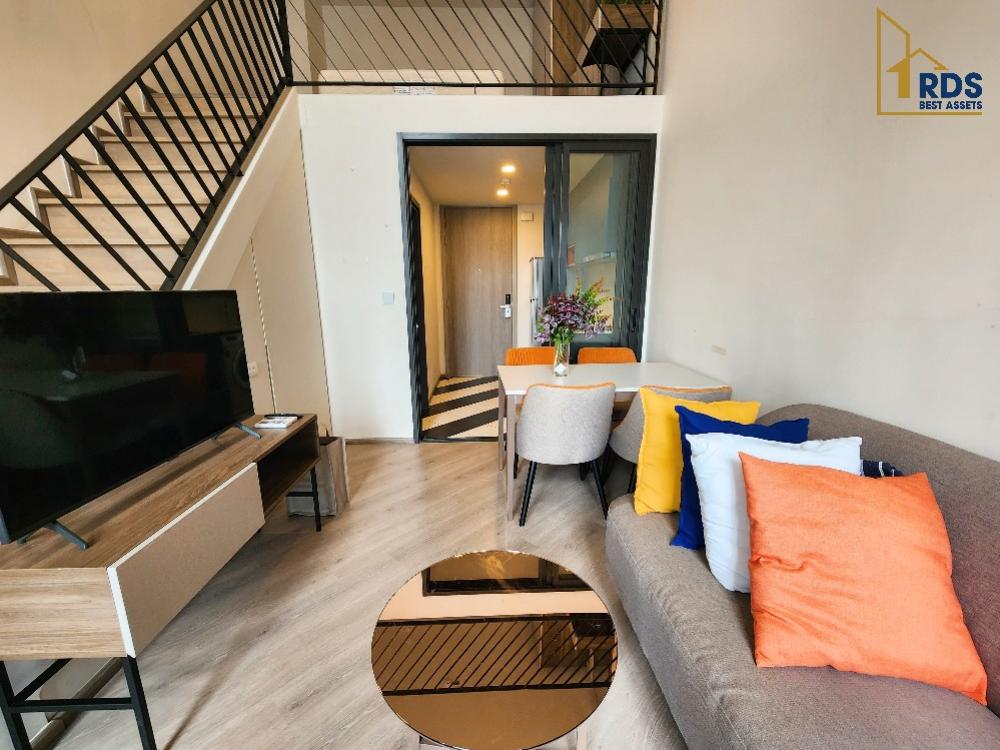 For RentCondoVipawadee, Don Mueang, Lak Si : 🟥🟥 Condo for rent, The Base Saphan Mai, 2-storey loft room 🔥🔥 Very worthwhile, ready to move in