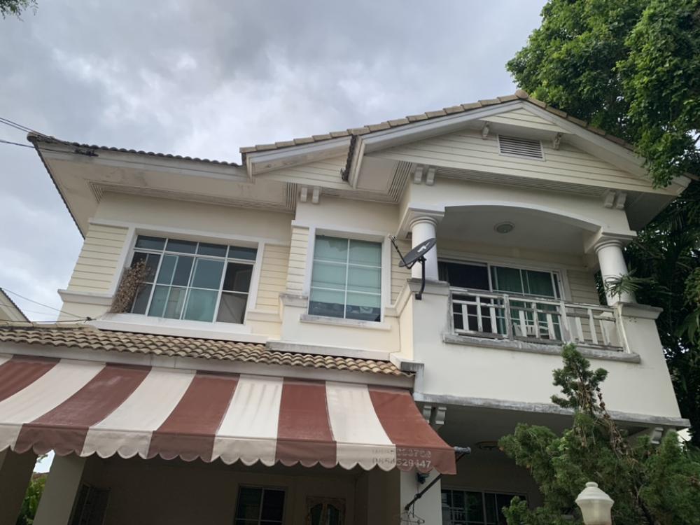 For SaleHouseSeri Thai, Ramkhamhaeng Nida : Single house for sale, Manthana Village 1, On Nut-Wongwaen (Sukhapiban 2), 70.3 sq m., owner selling it himself.