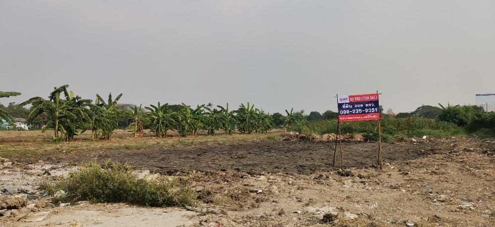 For SaleLandPattanakan, Srinakarin : Empty land for sale, area 2 ngan 6 square wah, Soi Phatthanakan 77, Prawet, Bangkok