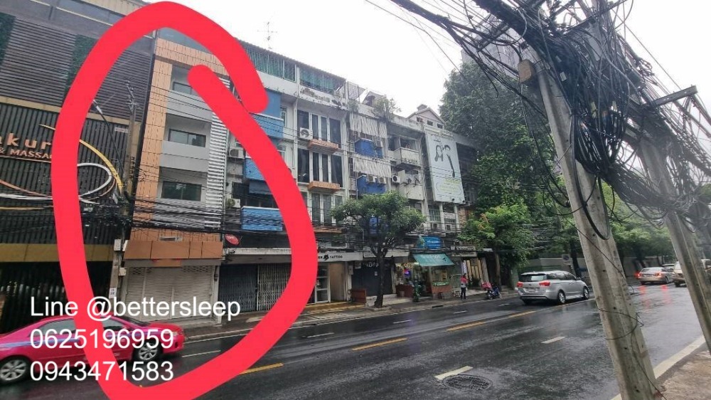 For RentShophouseSukhumvit, Asoke, Thonglor : For rent, Ekkamai building, good condition, renovated, BTS Ekkamai 200 meters, suitable for making Hostel, not accepting alcohol