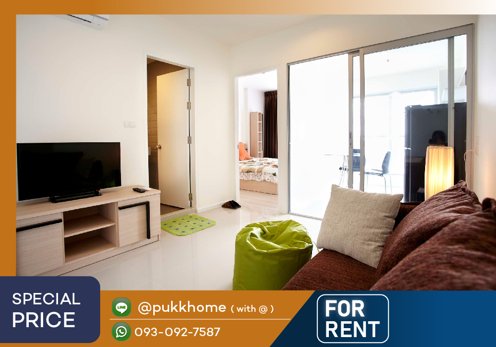 For RentCondoOnnut, Udomsuk : For rent Aspire sukhumvit 48 🚋 BTS Phra Khanong / decorated room ready to move in 📞 Line:@pukkkhome